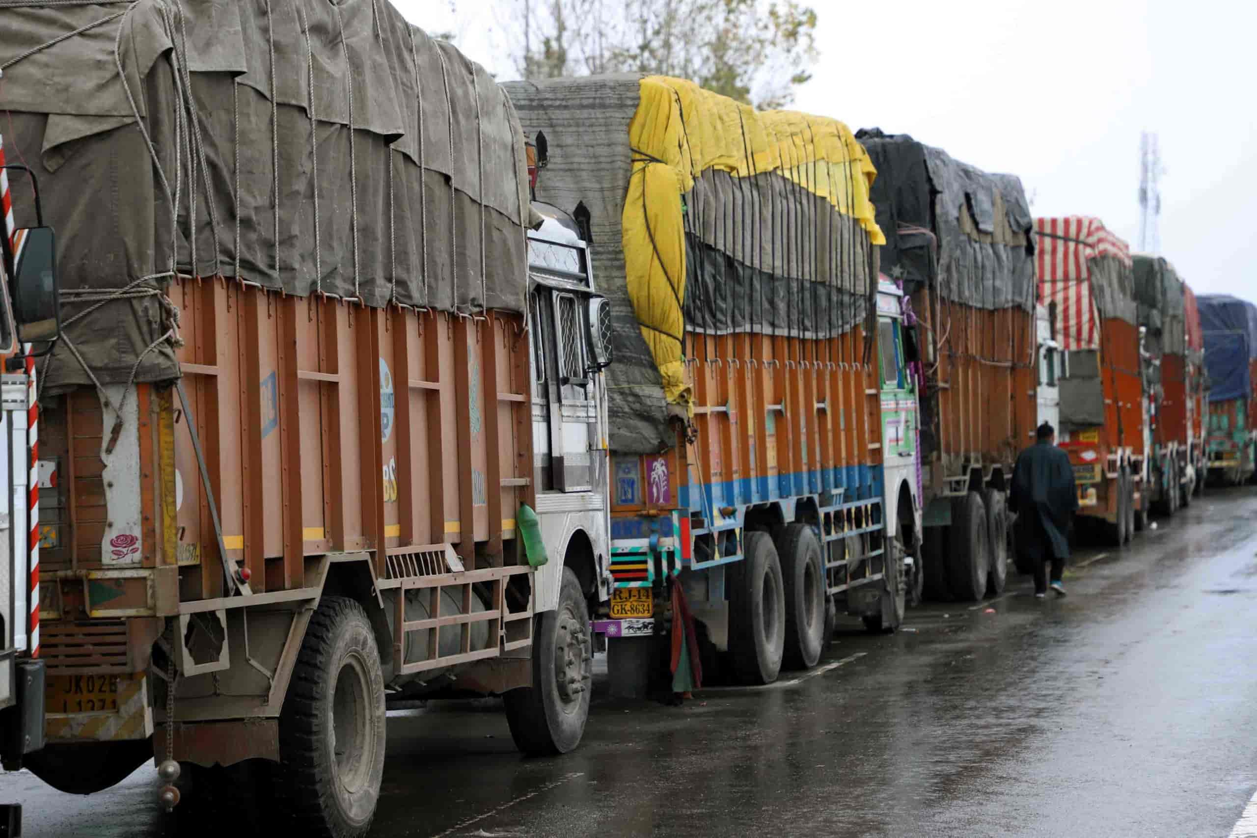 Stone-Slide Closes Mughal Road