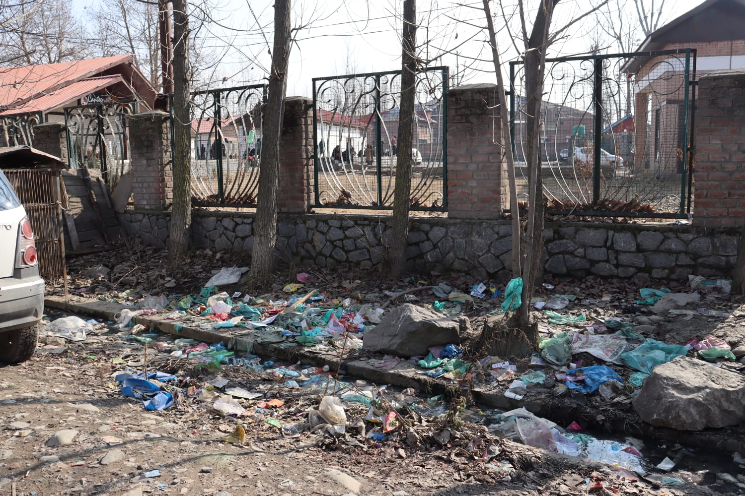 Mounds of garbages among other issues cause inconvenience to students of Degree College Levdora
