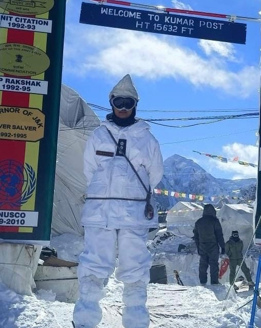 Meet Capt Shiva Chauhan, the 1st Woman Army Officer deployed at Siachen Glacier above 15k height