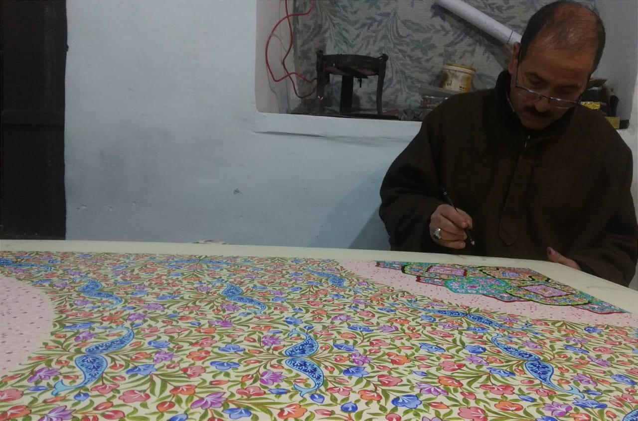 This paper machie artist from Srinagar is training his son to keep age-old craft alive
