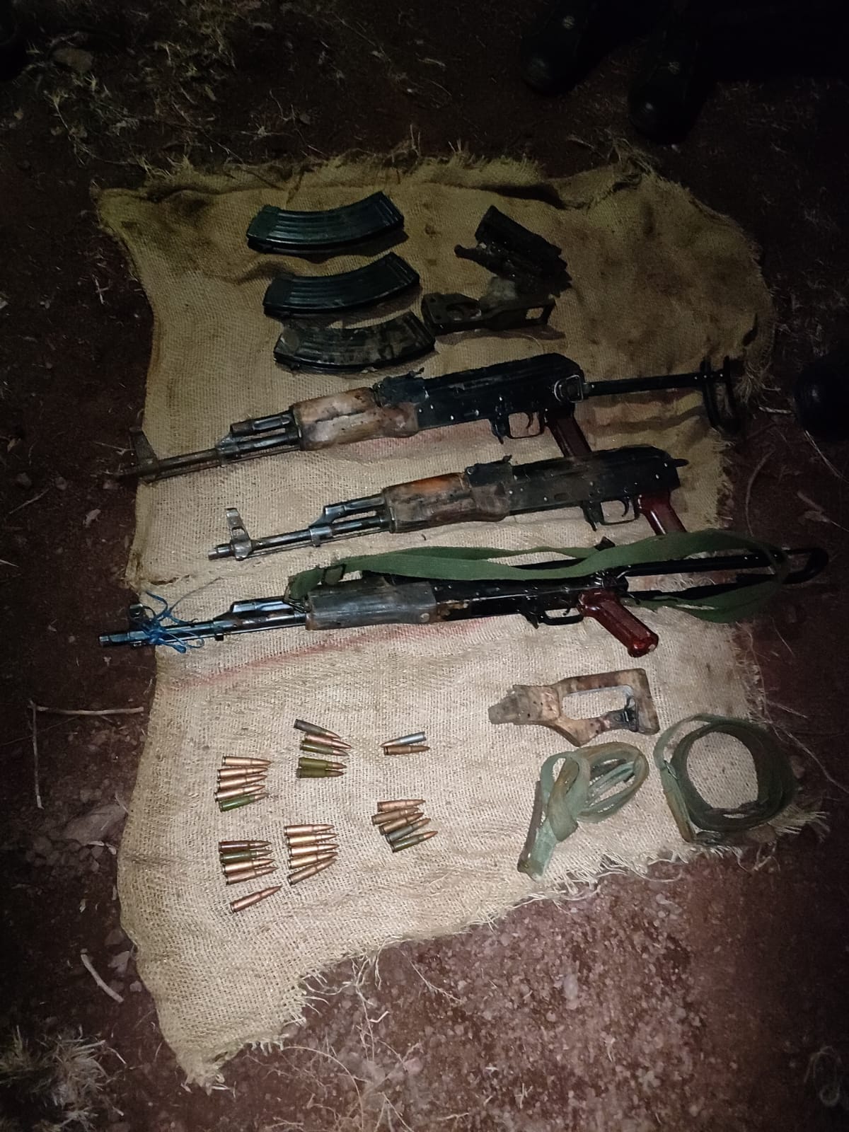 Hideout busted in Surankote, arms, ammo recovered