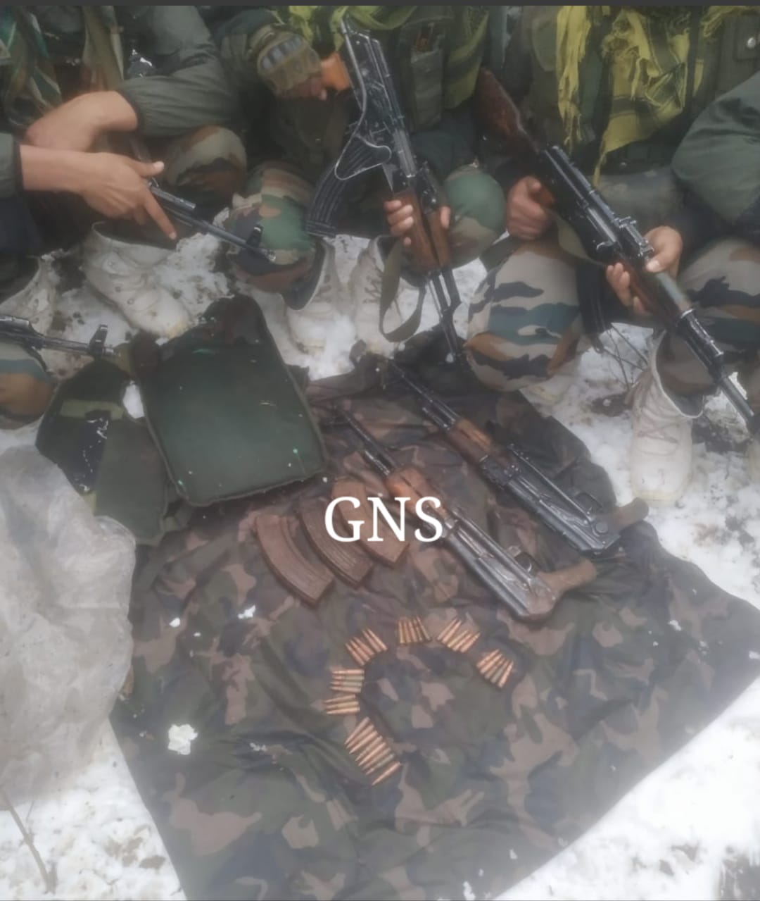 Arms And Ammunition Recovered in Poonch