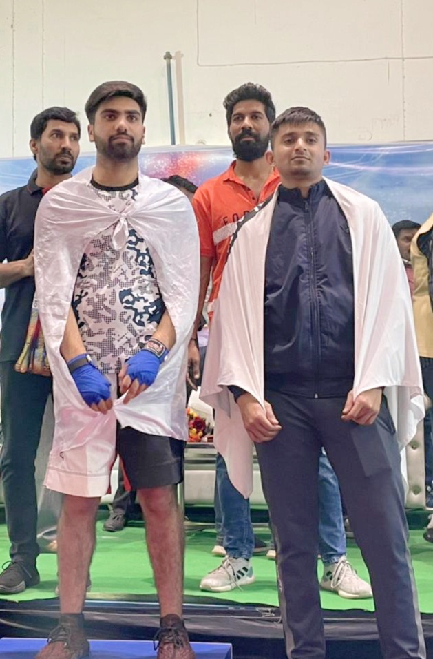 Shopian boy bags gold medal in MMA championship in MP