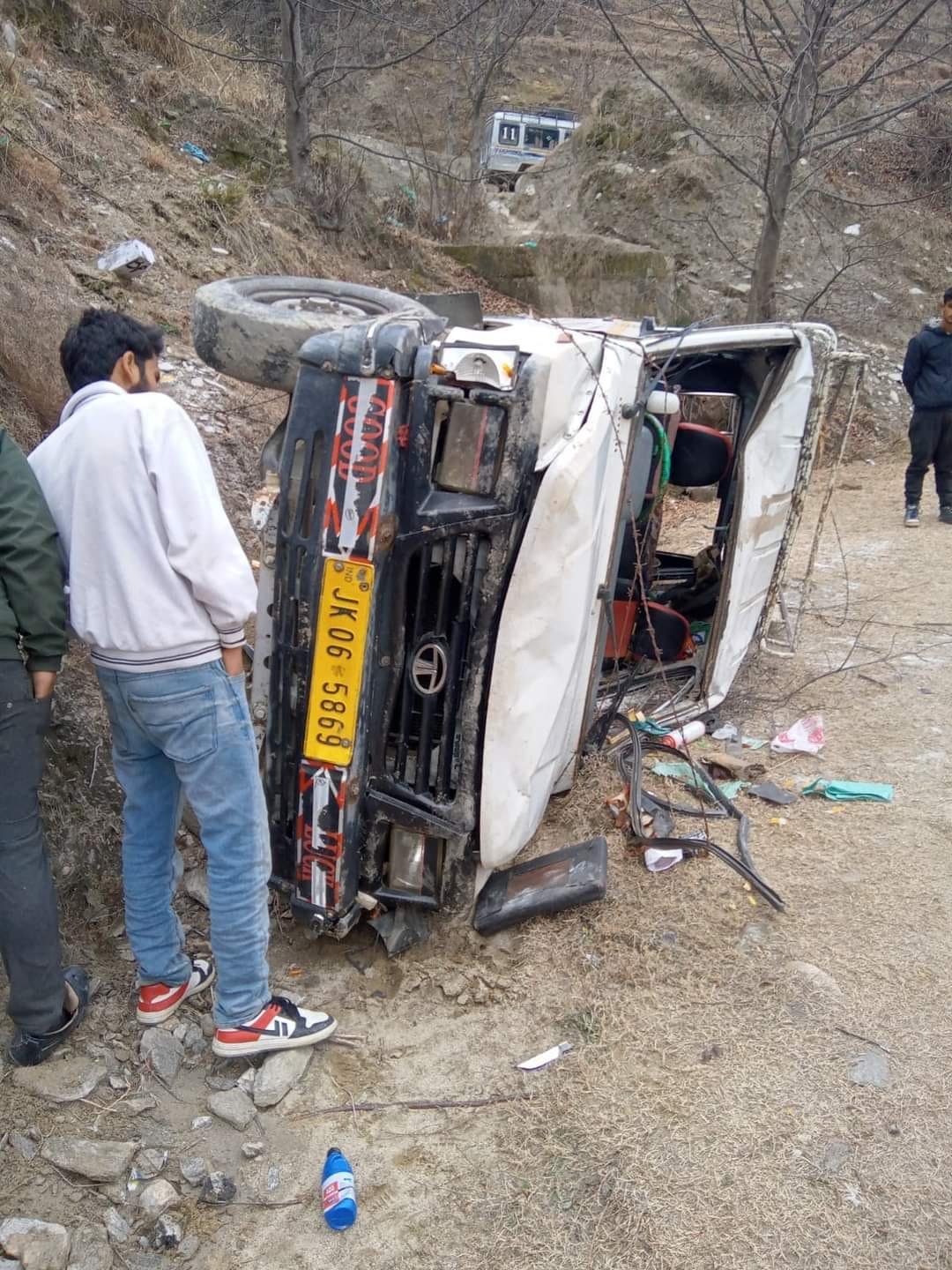 12 injured in Doda road accident
