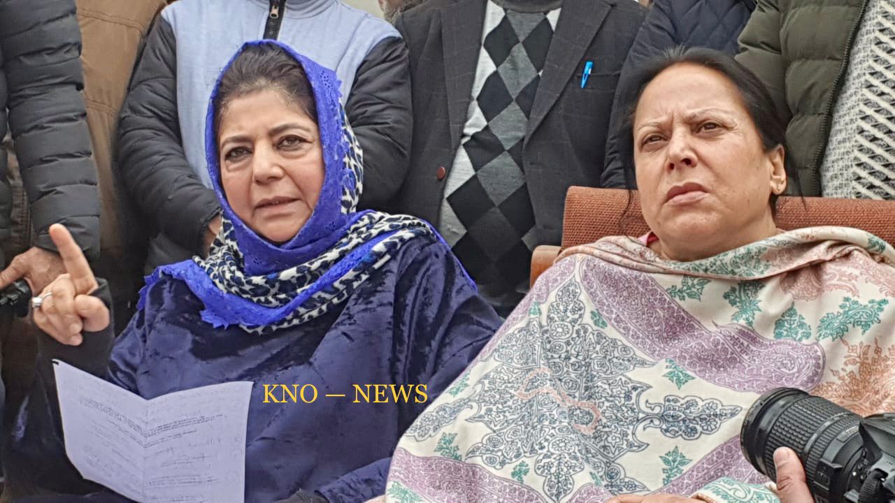 Didn’t allow BJP agenda to prevail in J&K during our coalition govt: Mehbooba Mufti