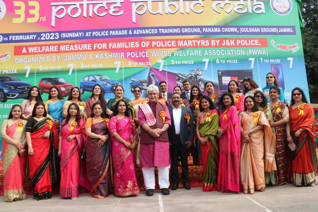 Police Public Mela held; Hon’ble LG J&K inaugurates the event