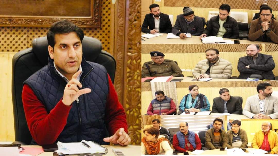 DC Srinagar Chairs NCORD meeting to review control measures against drug menace