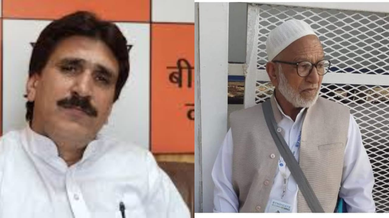 BJP leader Altaf Thakur visits Dadsara, Tral to offer condolences to Abdul Khaliq Mir’s family