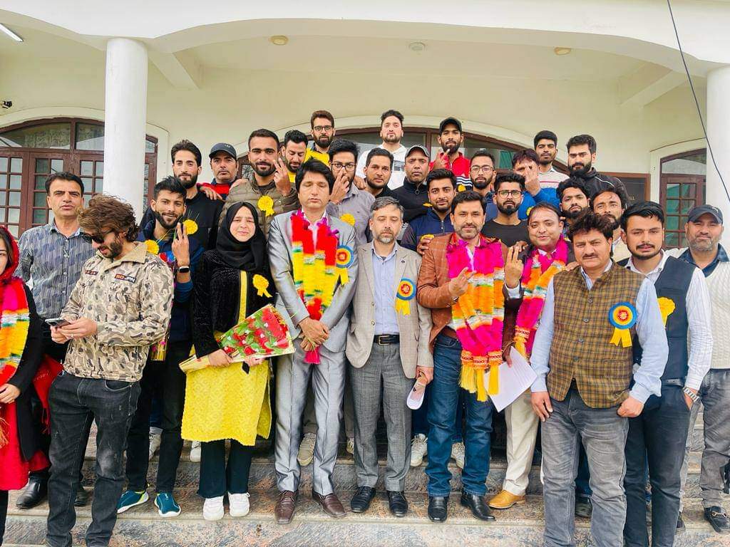 Oath Ceremony of Association of Anantnag Journalists (AAJ) held at #Anantnag
