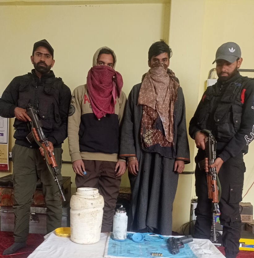 Two TRF Hybrid Militants Involved in Attack On Youtuber Arrested in Shopian: Police