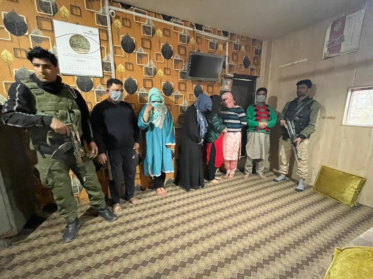 Prostitution Racket Busted in Baghi Mehtab Srinagar: Police