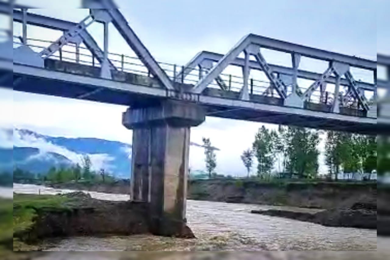 Rains damage vital bridge in Langate, public movement restricted