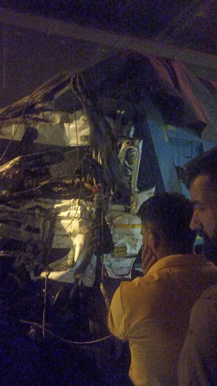 Conductor dies, driver injured as dumper crashes into truck in Udhampur