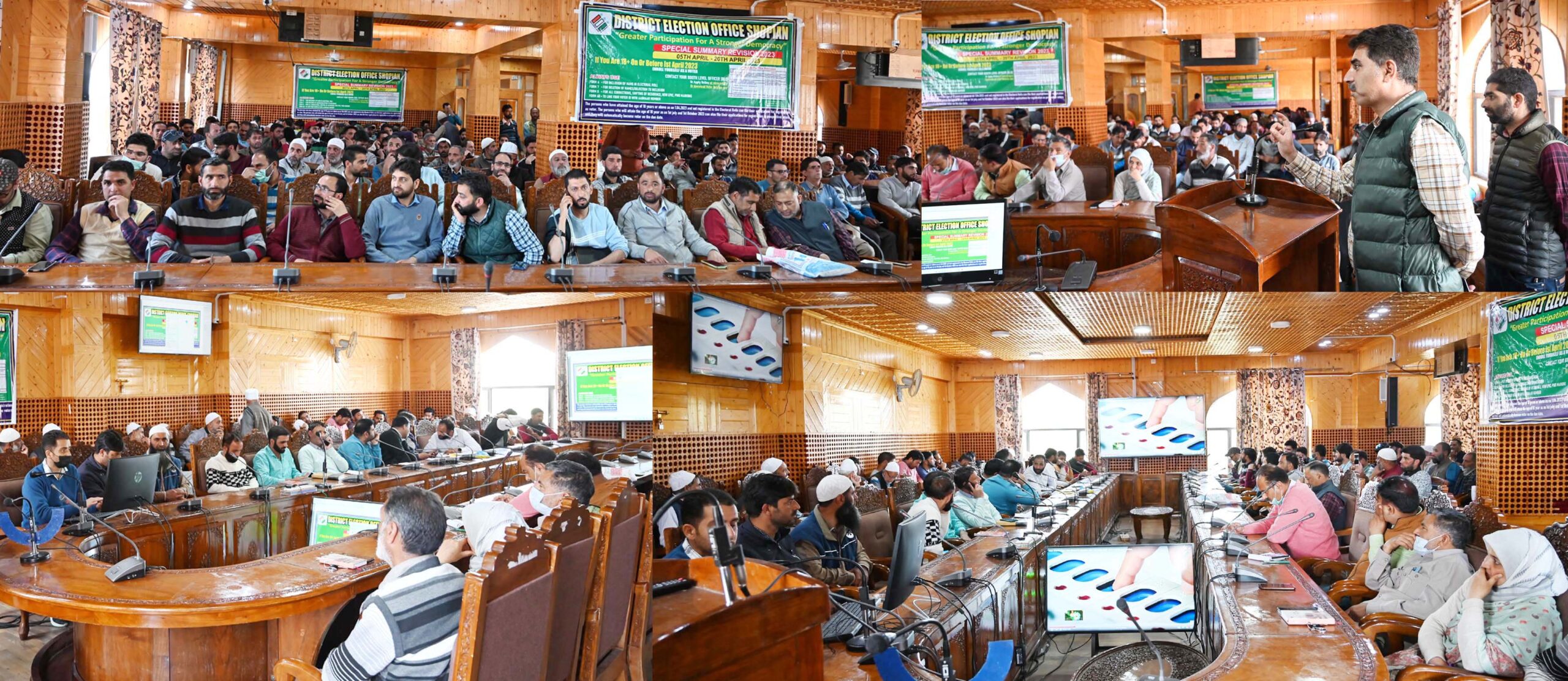 DEO Shopian conducts Awareness session with newly appointed Lumberdars