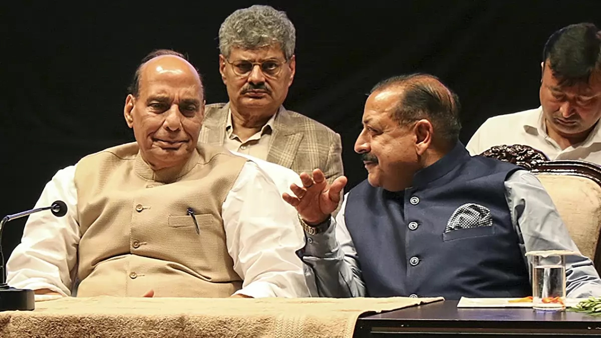 AFSPA to be removed from JK when peace returns: Rajnath Singh