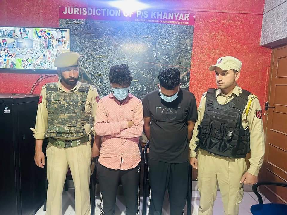 Two Miscreants Arrested For Assaulting Media Person In Srinagar
