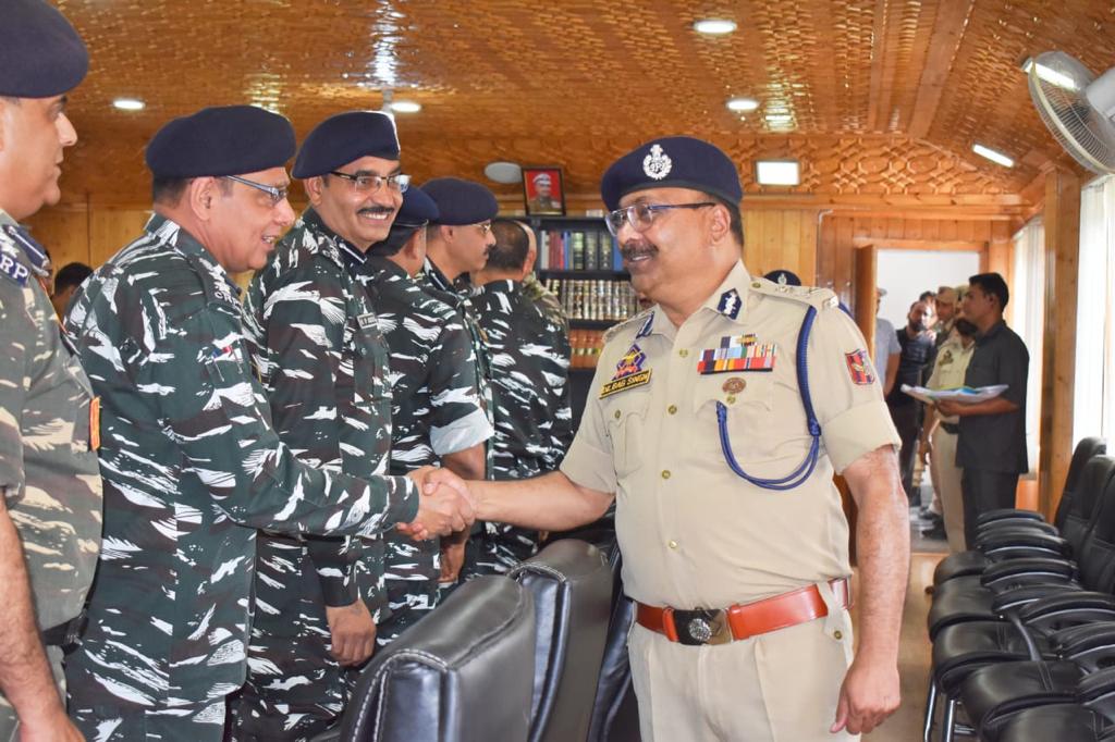 In Wake Of Recent Attacks, DGP Reviews Security Scenario Of South Kashmir