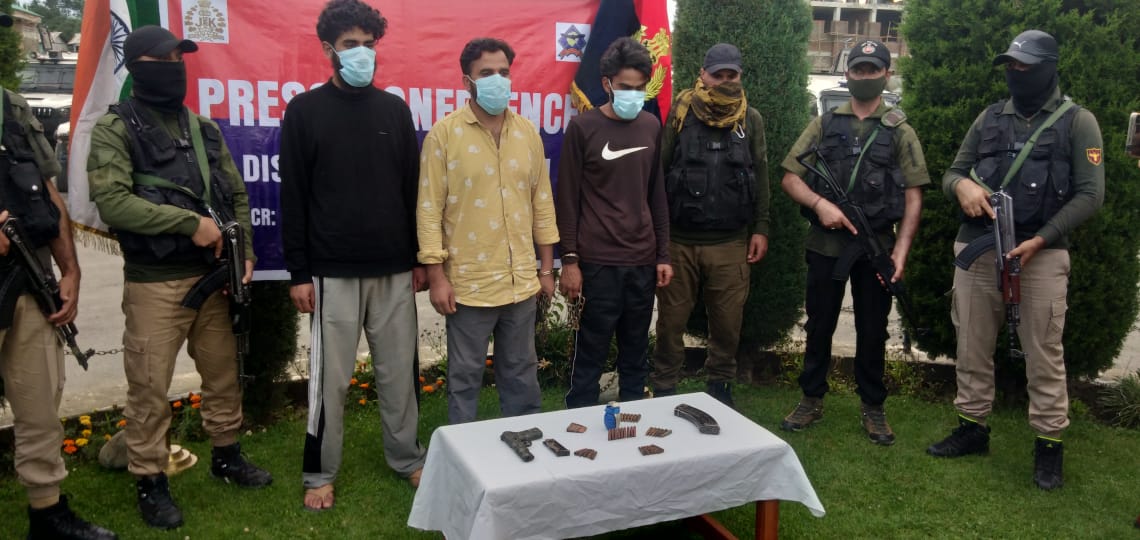 PhD Scholar Among 3 Arrested As Police Busts Militant Recruitment Module in Kulgam: Police