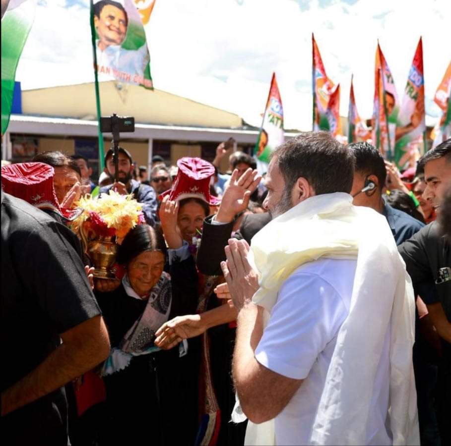 Rahul Gandhi on 2-day private trip to Ladakh