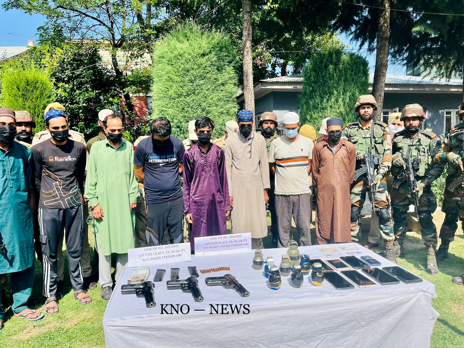 Two terror modules busted in Uri, 8 associates of LeT arrested: Police