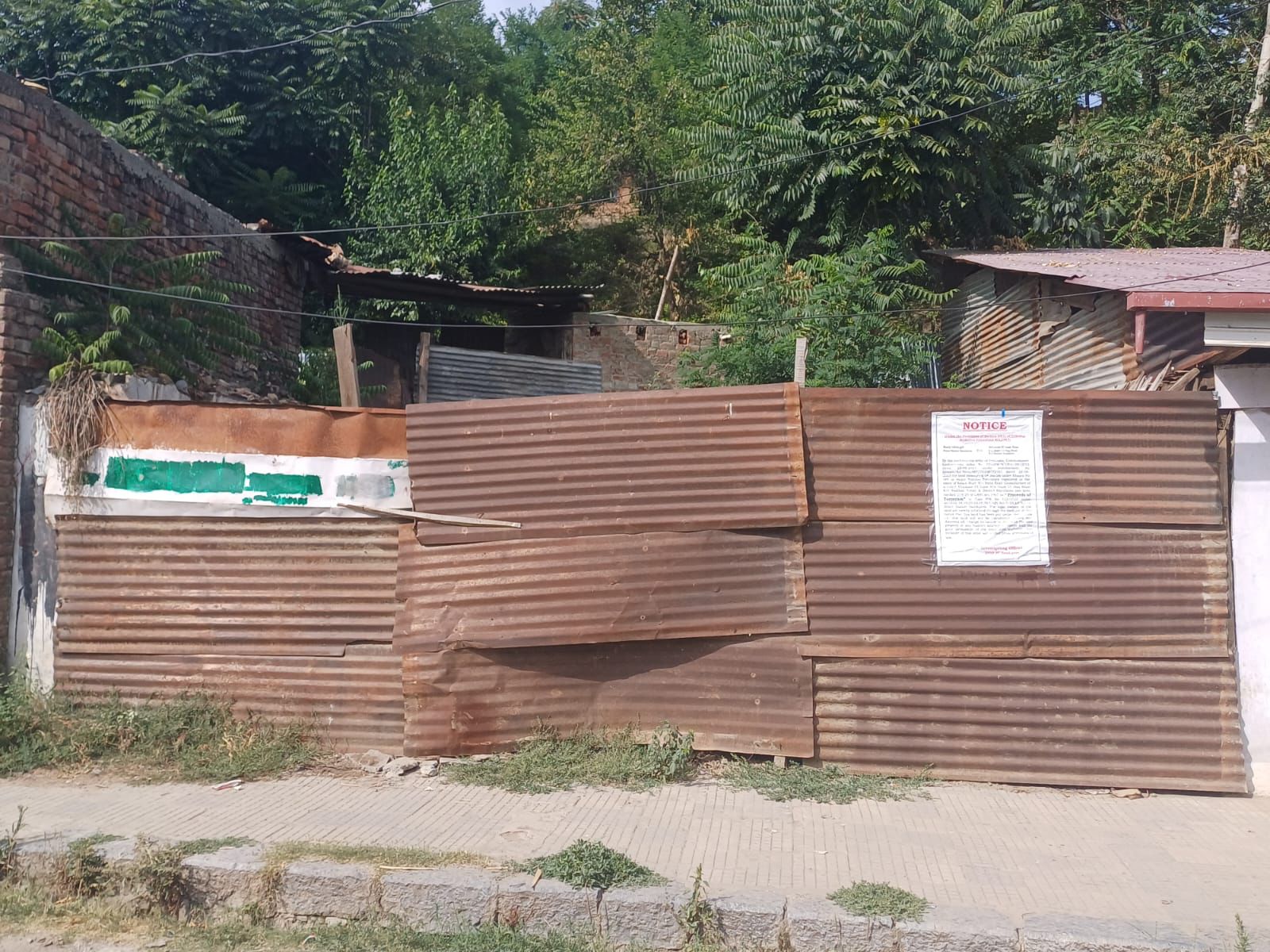 Property of hybrid terrorist seized In Bandipora