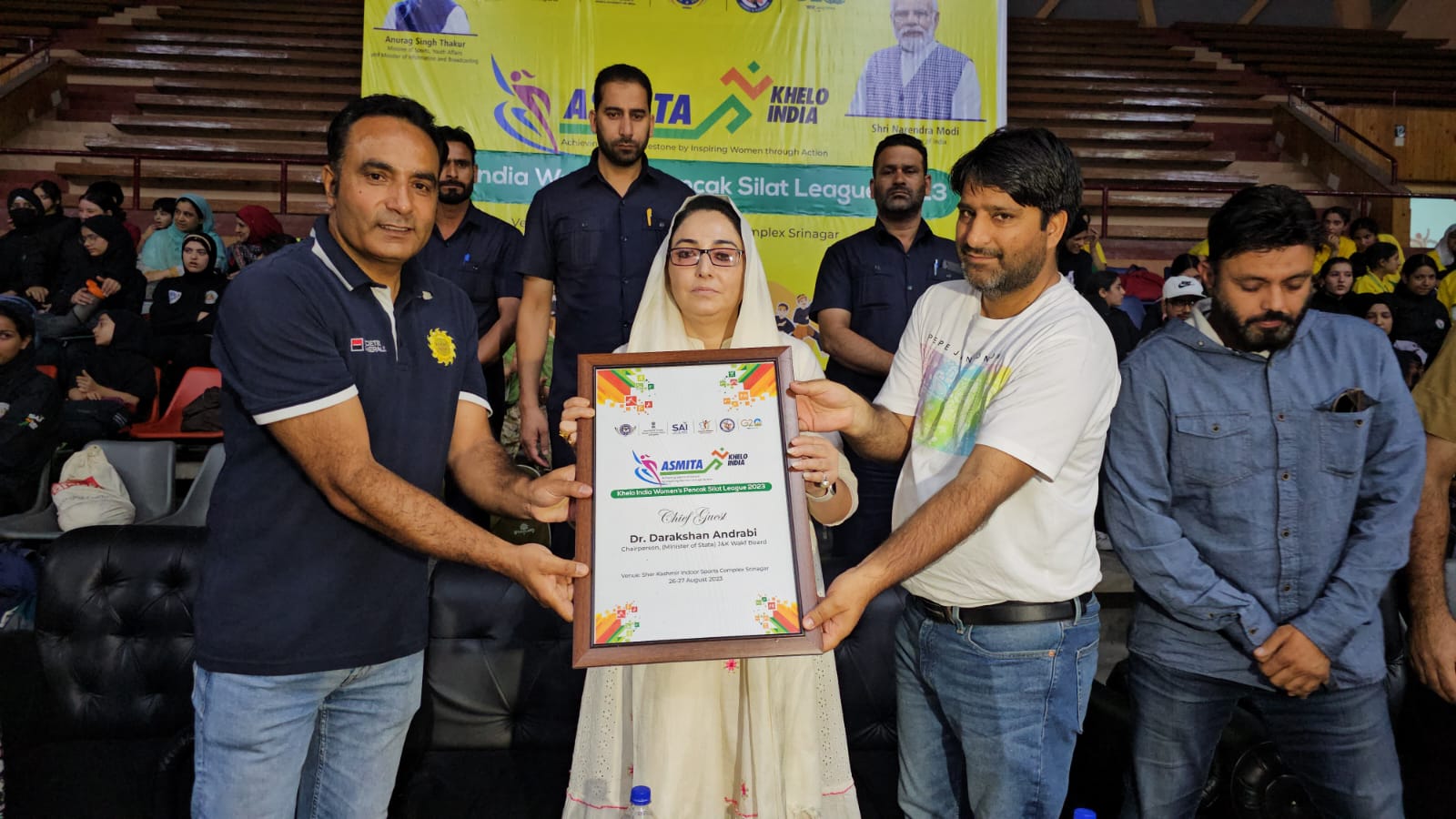 Dr Darakhshan inaugurated Women’s Pencak Silat League 2023 at Srinagar ‘Modiji’s Khelo India has revolutionized sports sector in India’: Dr Andrabi