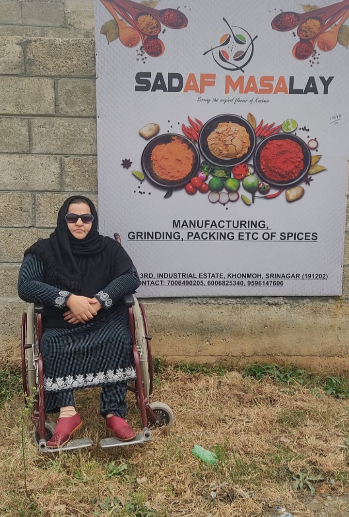 Wheelchair-bound woman starts spice factory, employs 10 others