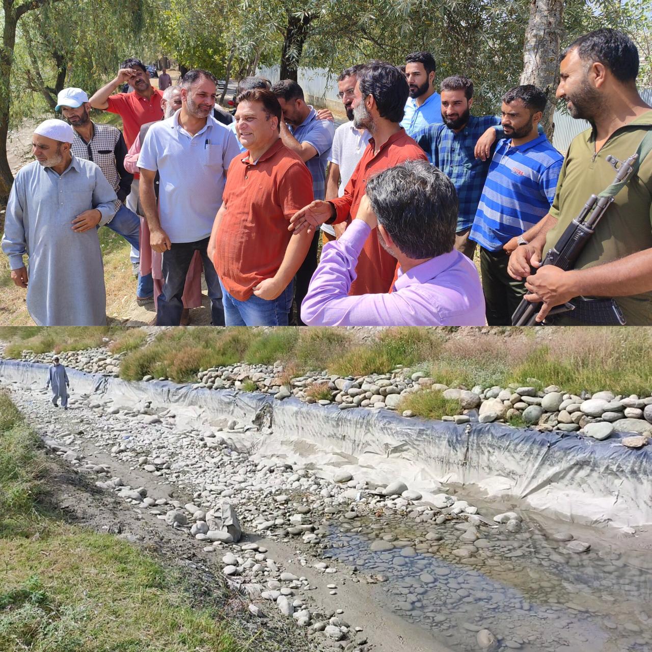 JKUM president visits Wahidpora to assess issues, needs of people