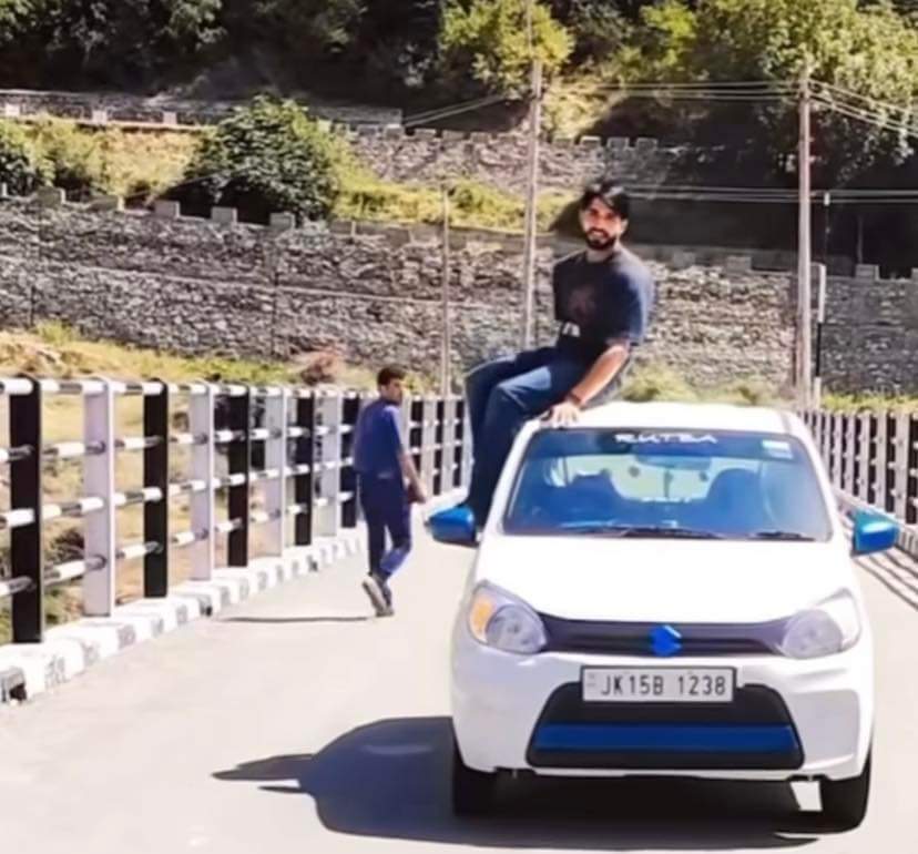 ARTO Bandipora blacklists vehicle involved in stunt incident
