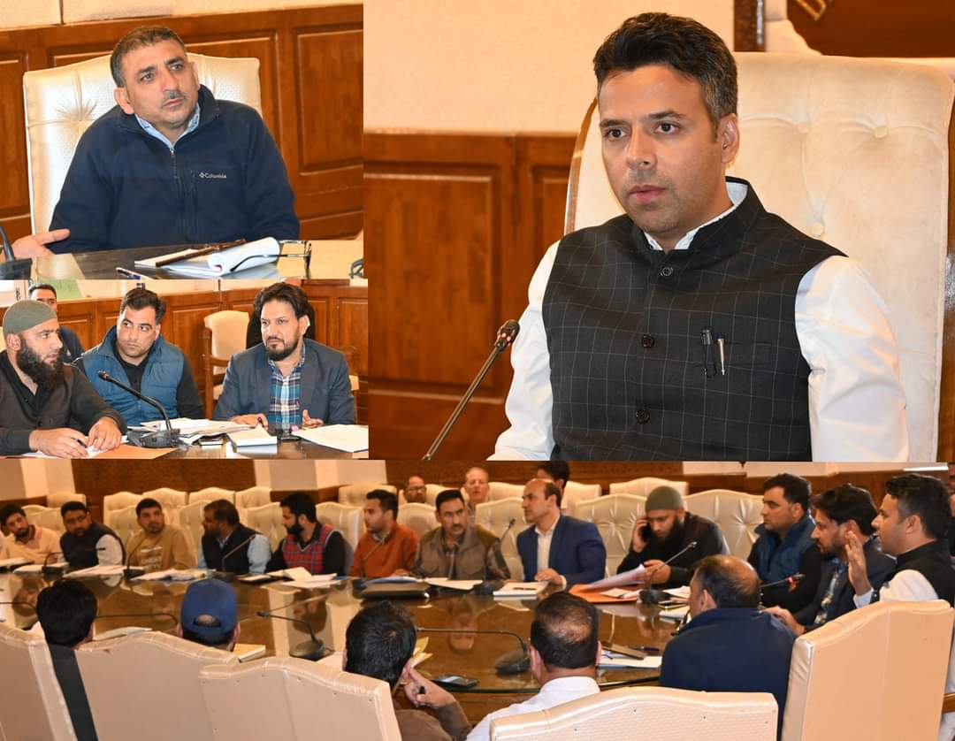 DC Kulgam reviews Physical/ Financial achievements under District Capex in RDD sector