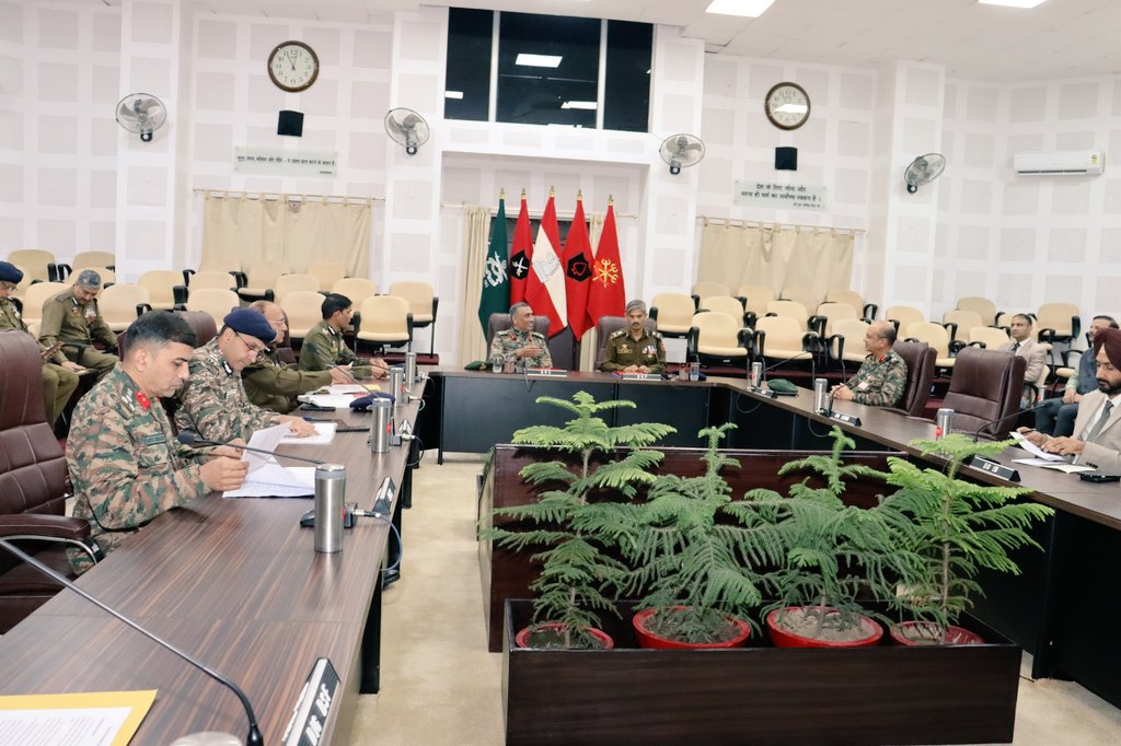 Security Core Group Meet in Jammu deliberates on ‘Challenges, finalises counter Strategy’
