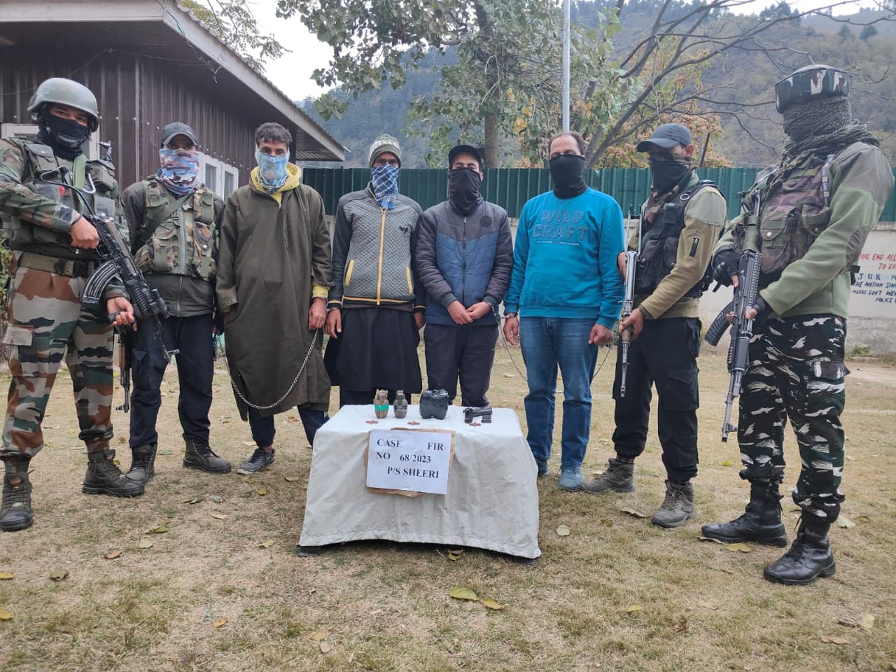 4 LeT Militant Associates Arrested Along With Arms And Ammunition In Baramulla: Police