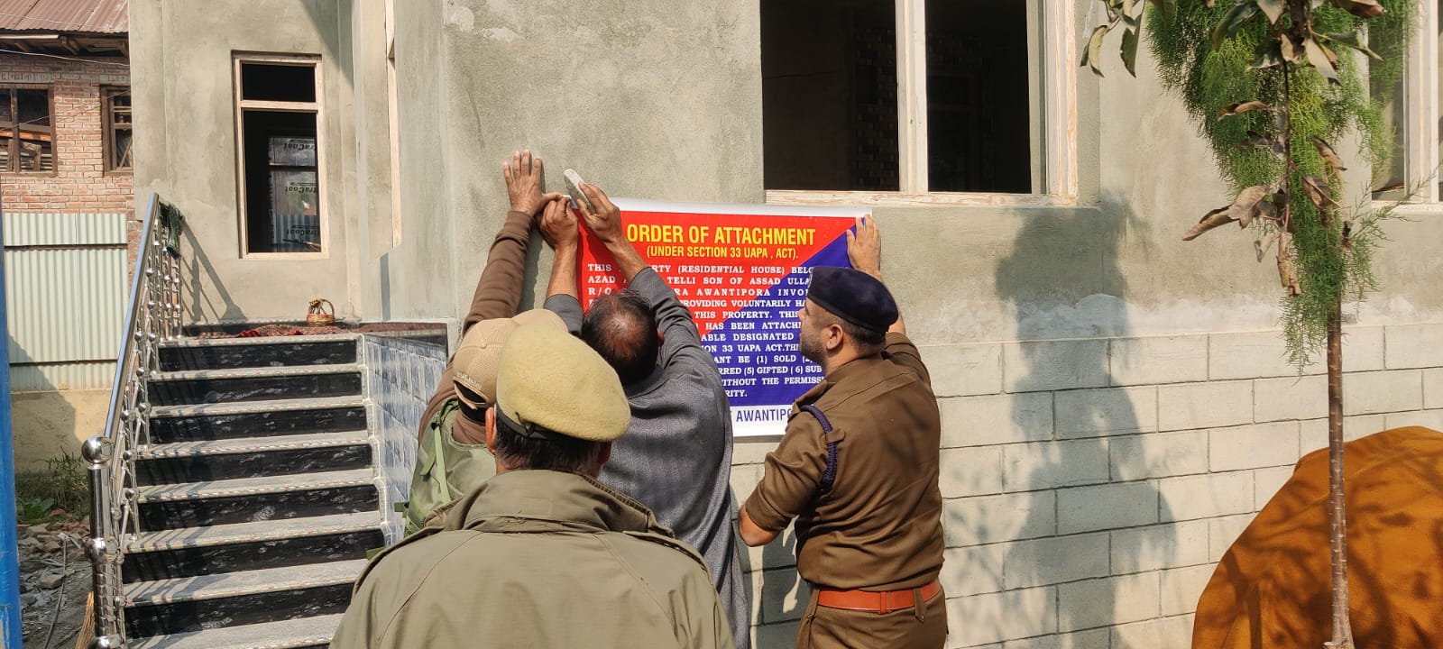 Residential House Attached In Awantpora For Harbouring Militants