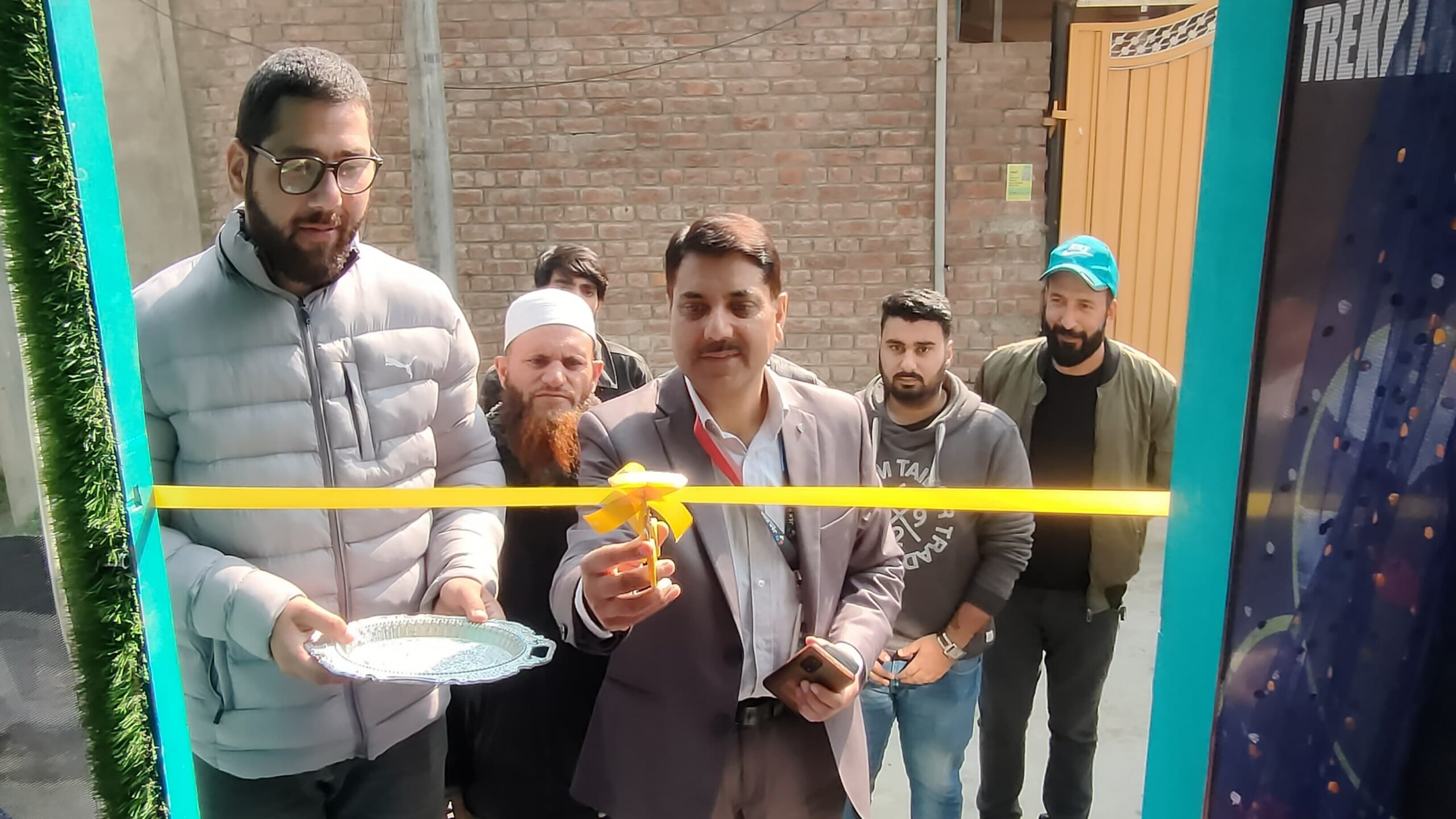 Trekking equipment, hire shop, “Climb With Us,” Inaugurated in Bemina, Srinagar