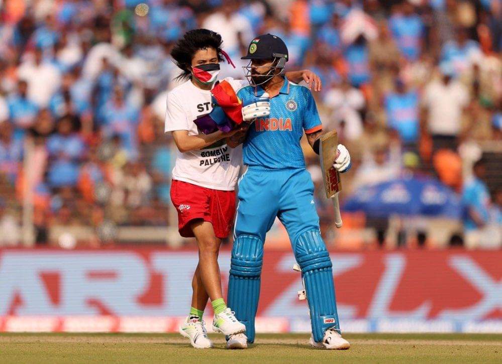 World Cup Final: Australian spectator who breached security to meet Virat Kohli detained by Gujarat Police