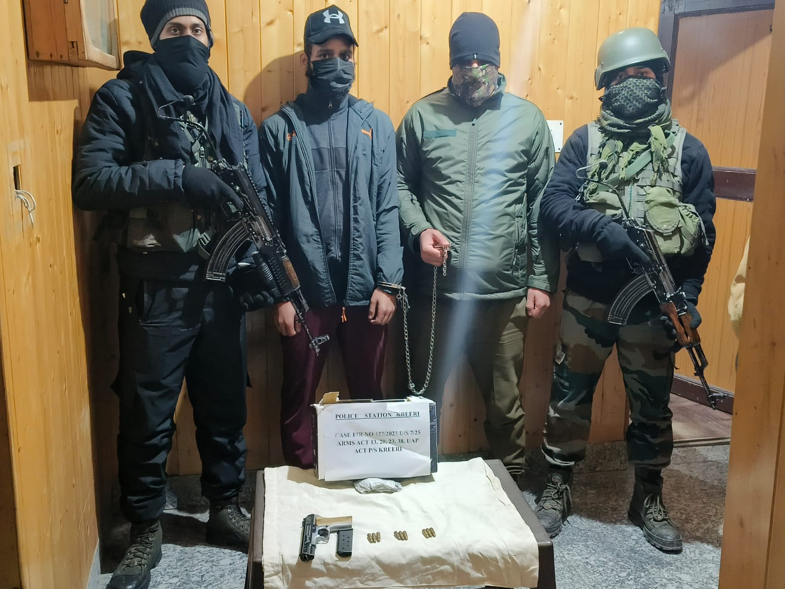 LeT Militant Associate Arrested Alongside Arms, Ammo in Baramulla: Police
