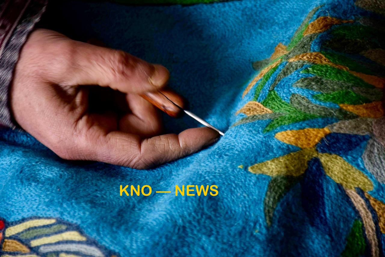 Handmade chain stitch craft struggles to survive amid diminishing demand