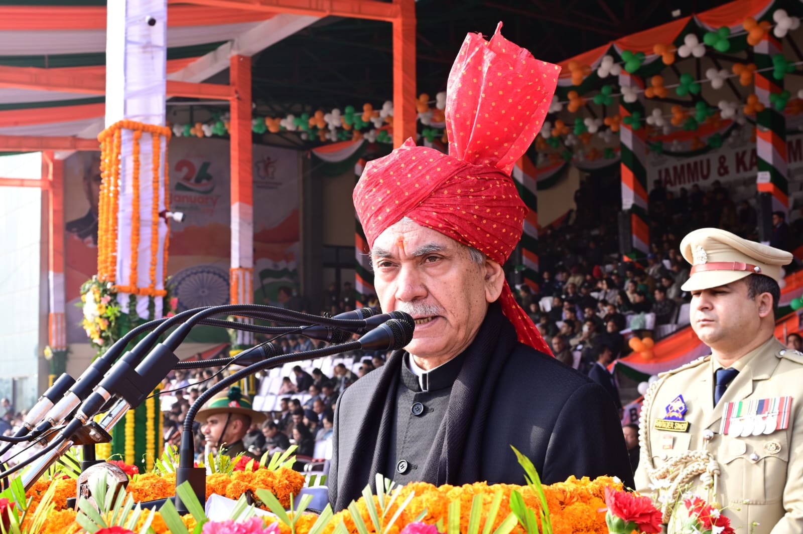 Our mission, terror free J&K: LG Manoj Sinha on 75th R-Day