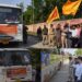 DC Budgam along with SSP Budgam flags off Mata Kheer Bhawani Yatra 2024 from Pandit Colony Sheikhpora towards Tulmulla.