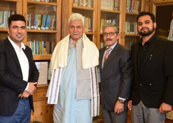 Kashmir Jurists team called on Hon’ble Lieutenant Governor Sh Manoj Sinha