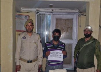 Police arrest drug peddler in Baramulla; Contraband substance recovered