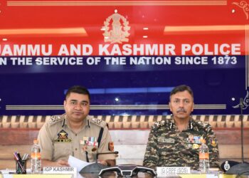 IGP Kashmir chairs joint security review meeting of SANJY-2024 at PCR Kashmir