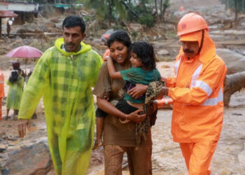 Massive landslides hit Kerala’s Wayanad district; Several feared trapped