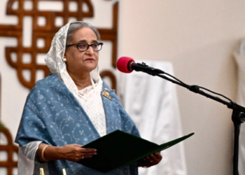 Sheikh Hasina leaving for London: Diplomatic sources