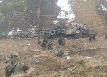 Four Soldiers Killed, One Injured as Army Vehicle Falls Off Hill in Bandipora