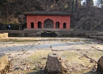 In a first, Achabal Garden dries up amid climate change
