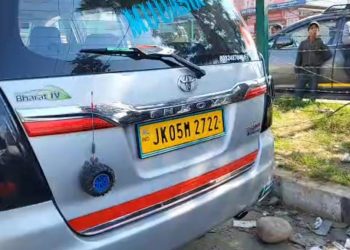 Dead Body found in car at Narwal Jammu