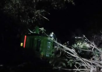 Pilgrim Bus Mets With An Accident At Jammu, Massive Rescue Operation On