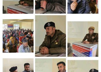 Police organises Lok Darbar-cum-awareness programme on New Criminal Laws in Srinagar.