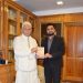 Tajamul Hussain Choudhary, a dedicated Law Officer, presented his maiden book to the Hon’ble LG Manoj Sinha